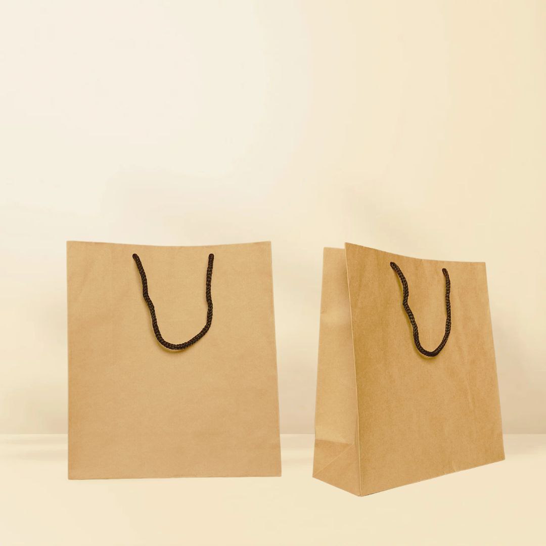 Small Kraft paperbag (Rope handle – 50 Pcs )